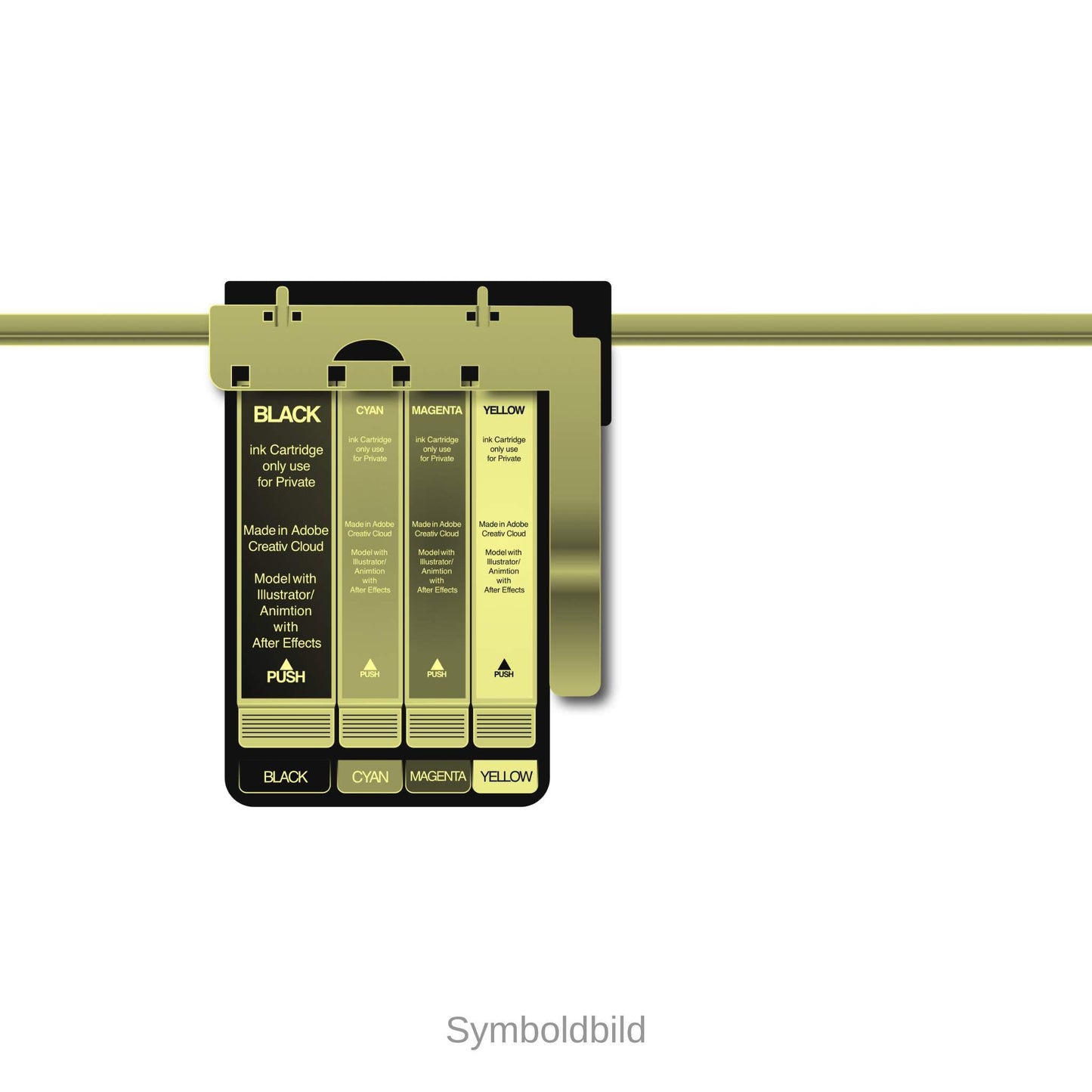 wie 51644Y TBS-InkCart - wie HP-Ref.: Nr. 44Y HP DJ 350c-488c/750c/755cm, Nr. 44Y, TBS Multi-Use